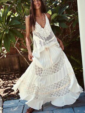 Swept Away Maxi Skirt
